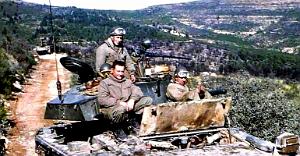 1067- Le Telagh - Zone operationnelle - 9e Hussards en bouclage 01 2